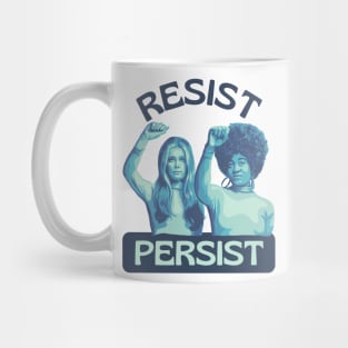 Gloria Steinem and Angela Davis Portrait Mug